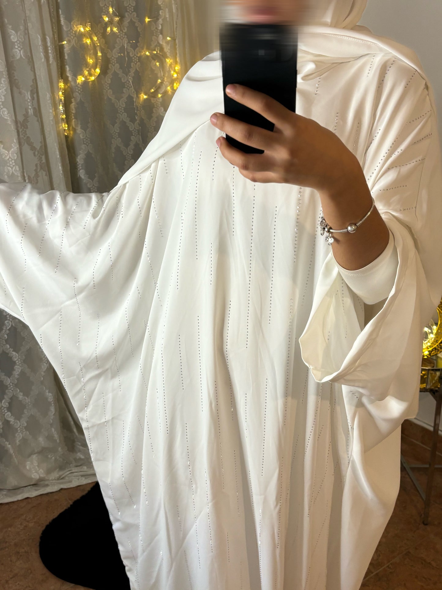 Abaya elana blanca 🤍