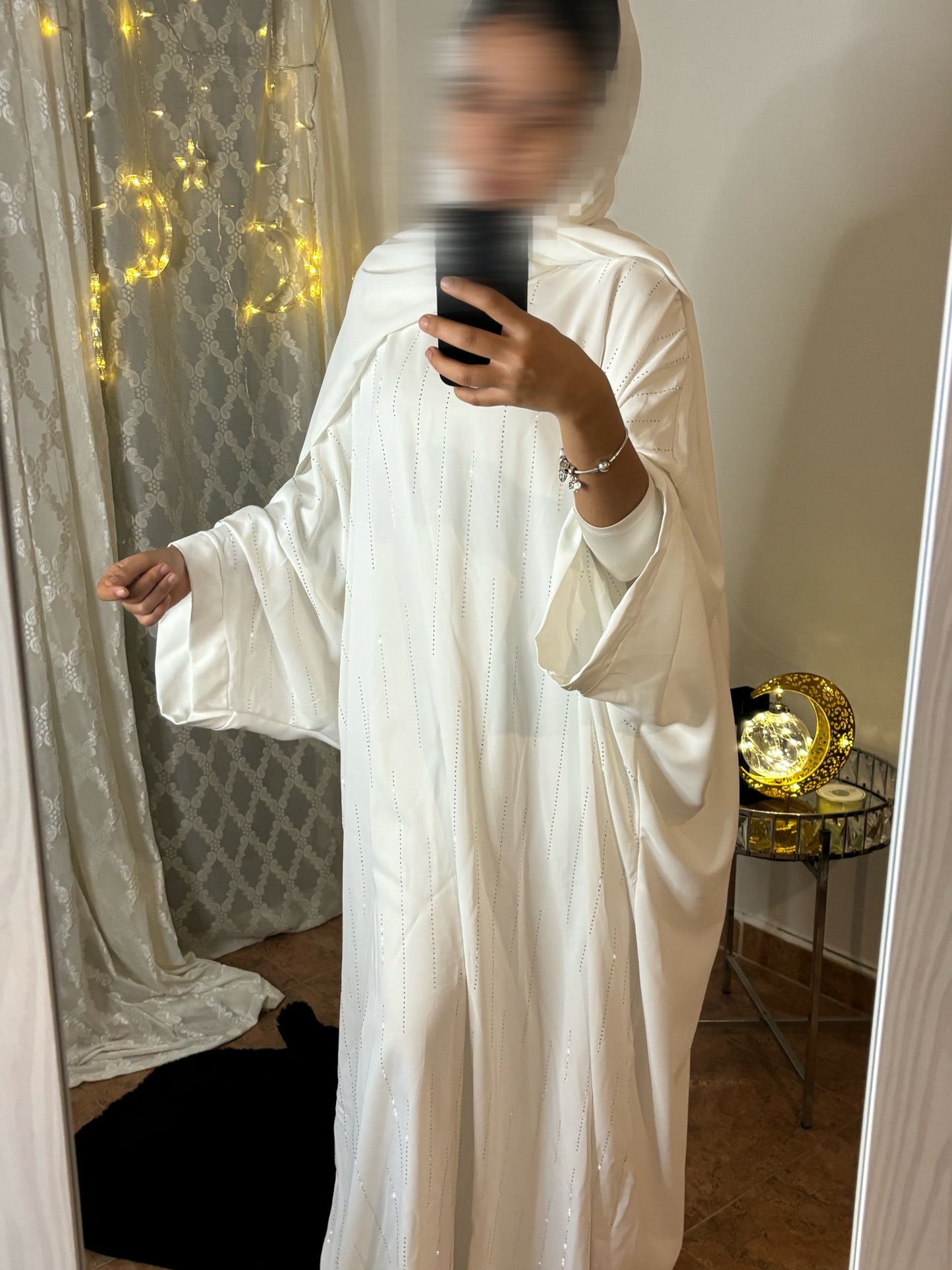Abaya elana blanca 🤍